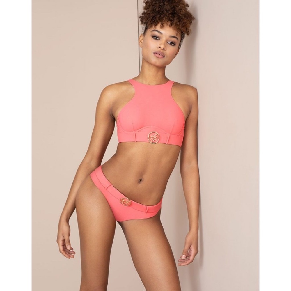Agent Provocateur Laurella Pink Bikini Set AP3 Medium NWT
